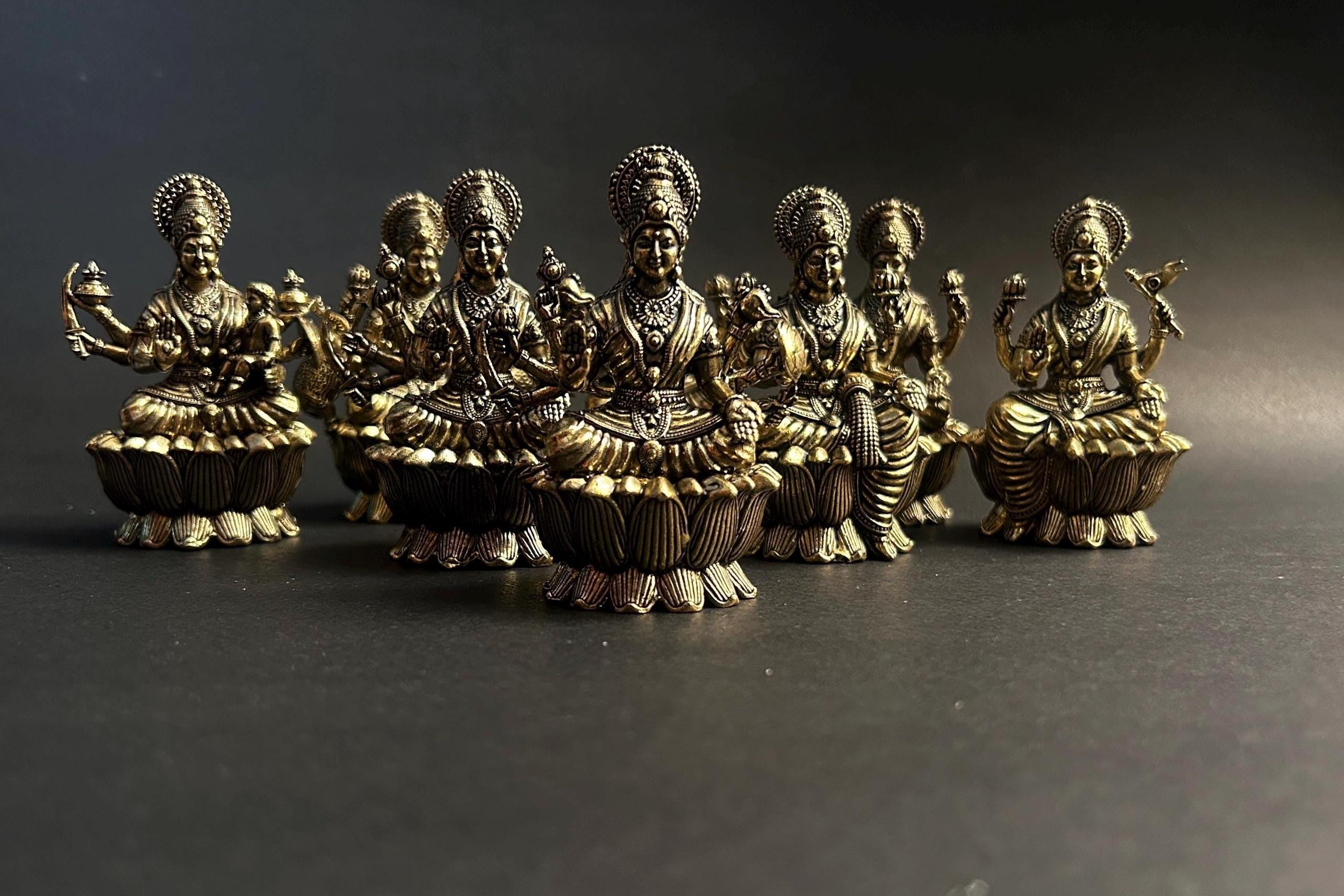 Ashtalakshmi Statue 8 Forms of Goddess Lakshmi Idol Asta Laxmi