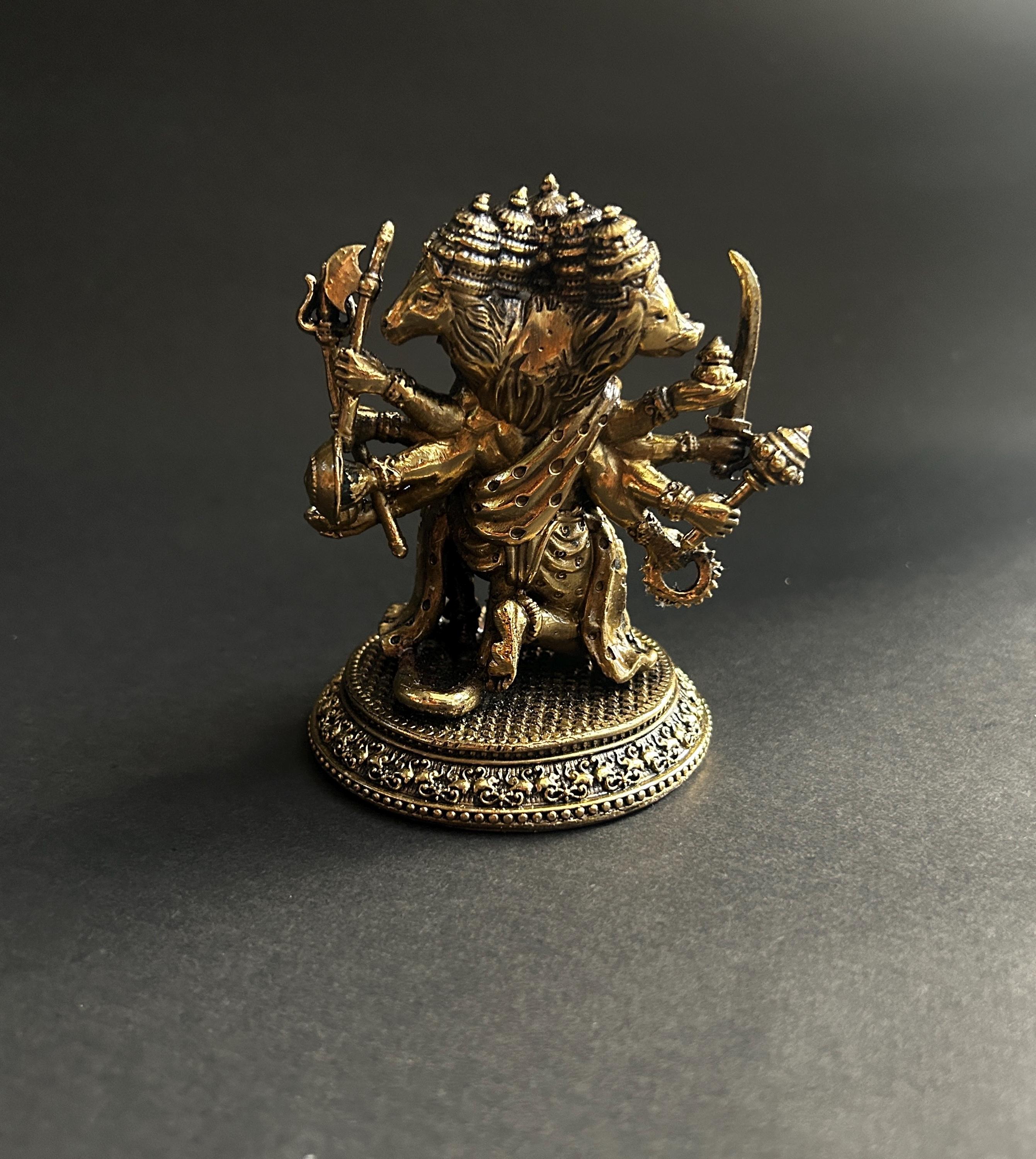 Panchmukhi Hanuman Idol Antique Hindu Hanuman Ji Statue Powerful