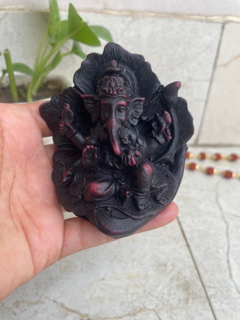 Car Dashboard Ganesha Little Statue Ganesh Hindu God Antique Etsy