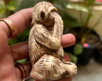 三猿の置物セット、見ざる聞かざる言わざる、ホームデコレーション