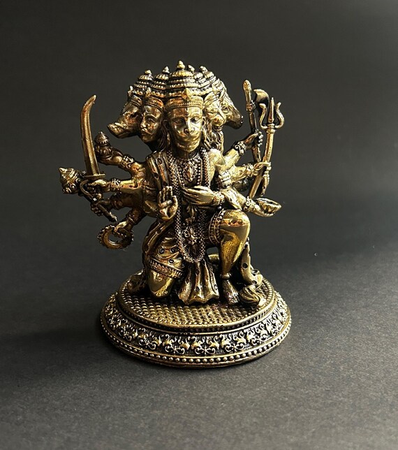 Panchmukhi Hanuman Idol Antique Hindu Hanuman Ji Statue Powerful