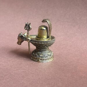 Handcrafted Brass Shivling Handmade Shivling Idol Traditional Shivling Murti Antique Brass Shivling Vintage Shivling Idol Indian Handmade Shivling Ethnic Hindu Shivling Unique Brass Shivling Vedic Shivling Idol Rustic Brass Shivling