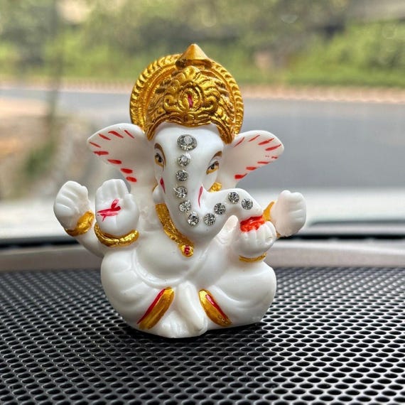 仏教美術 ガネーシャ 白銅製 仏像 仏教美術 ガネーシャ 白銅製 仏像