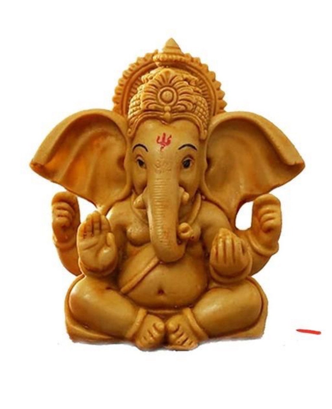 Car Dashboard Ganesha Little Statue Ganesh Hindu God Antique Small