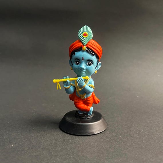 クリシュナ アイドル ベビー クリシュナ フルート樹脂バル付き