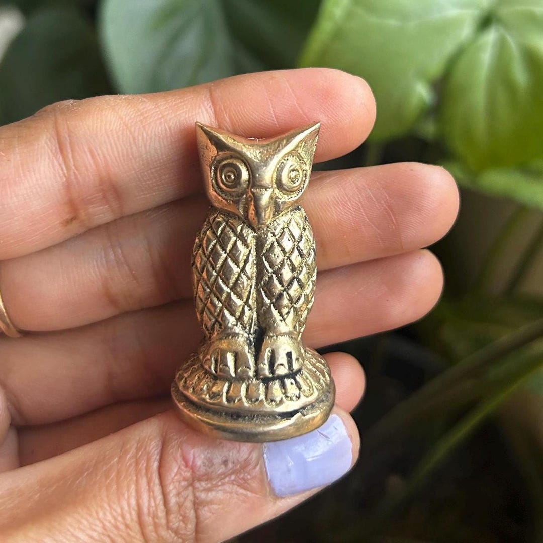 Owl Incense Holder Handmade Owl Burner Owl Ash Catcher Boho