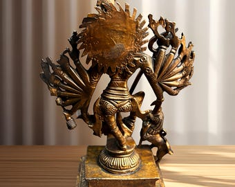 Mahisasurmardini Durga Copper Statue | Solid Copper Maa Durga Idol