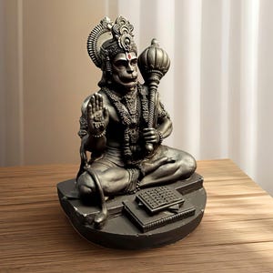Panchmukhi Hanuman Idol Antique Hindu Hanuman Ji Statue Powerful