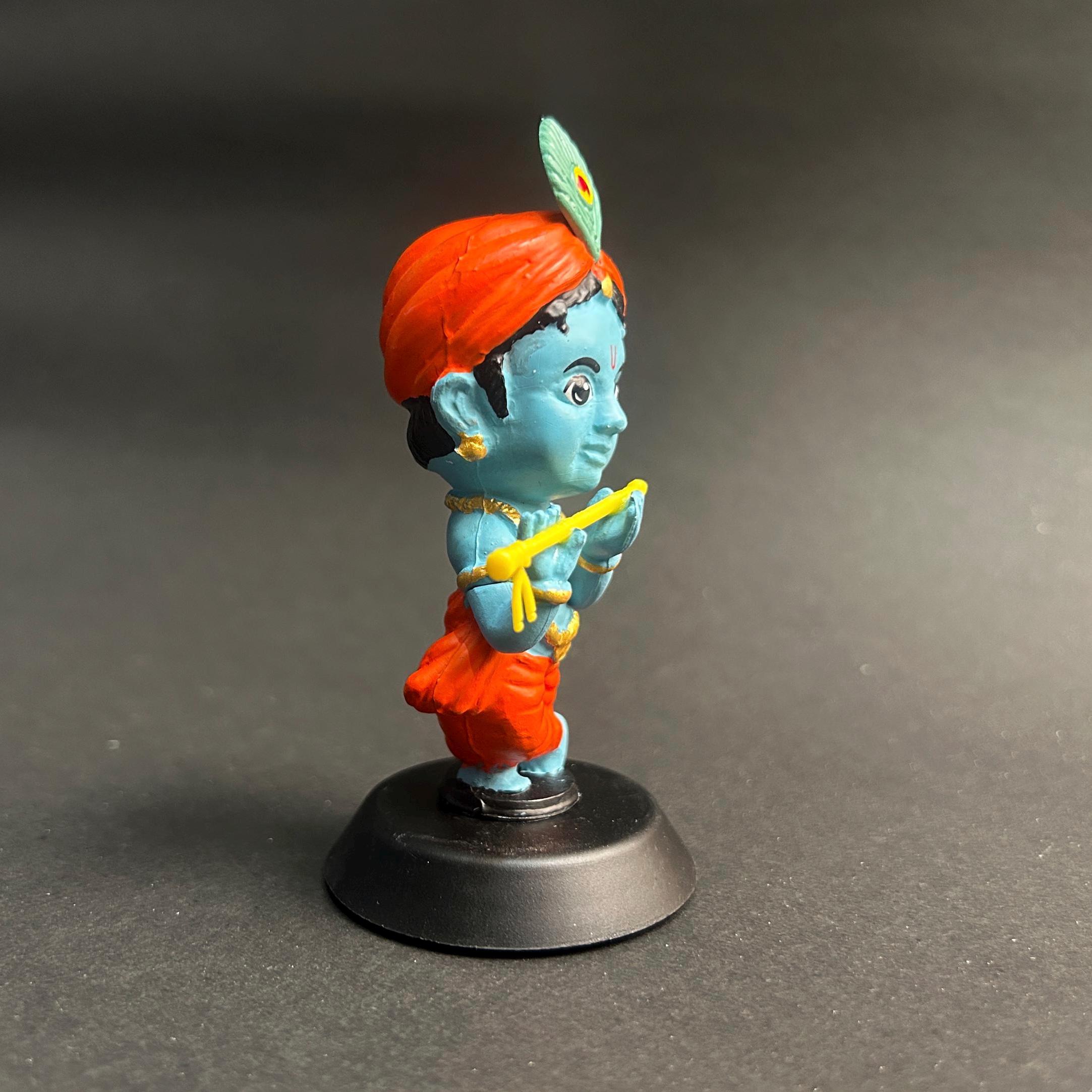 クリシュナ アイドル ベビー クリシュナ フルート樹脂バル付き