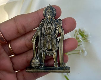 Hanuman Ji-standbeeld: hindoegod autodashboardidool, woondecoratie