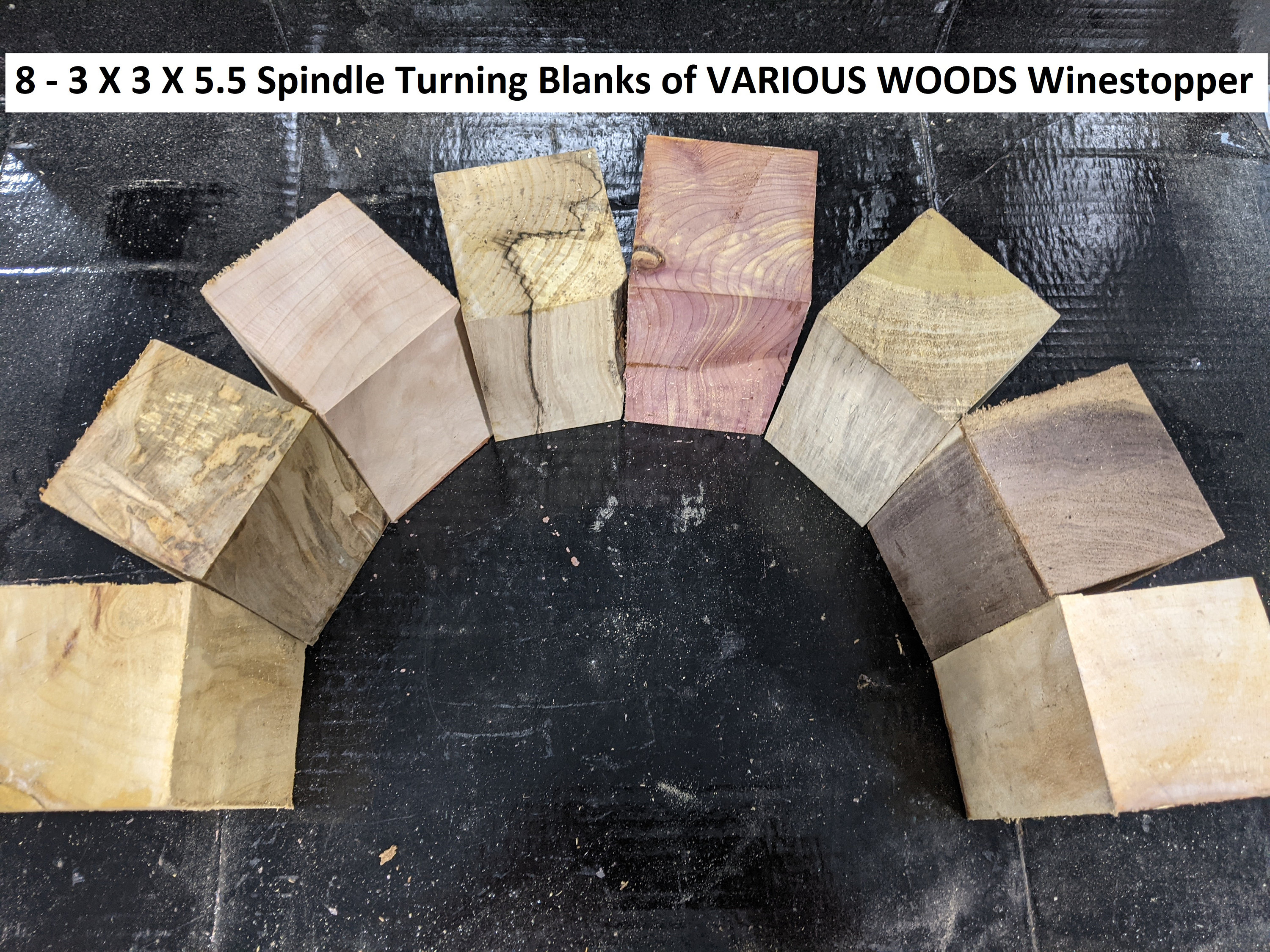 Exotic Wood Zone Set of 8, Basswood Carving/whittling Wood Blanks
