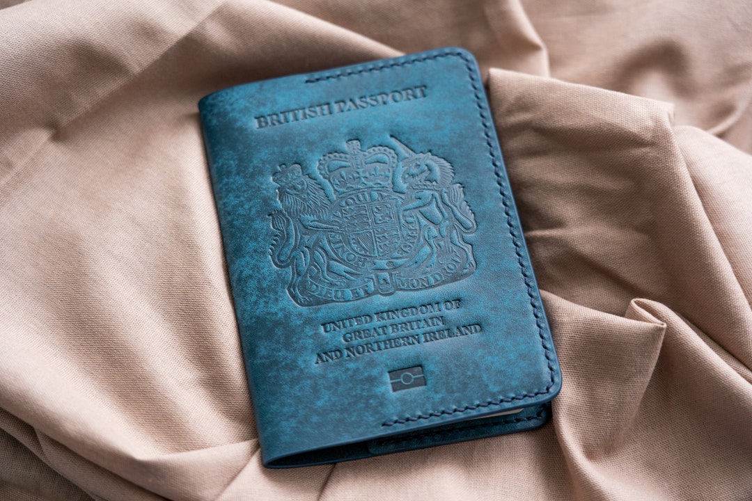 Leather British Passport Cover, Passport Case for Any Country, Passport ...