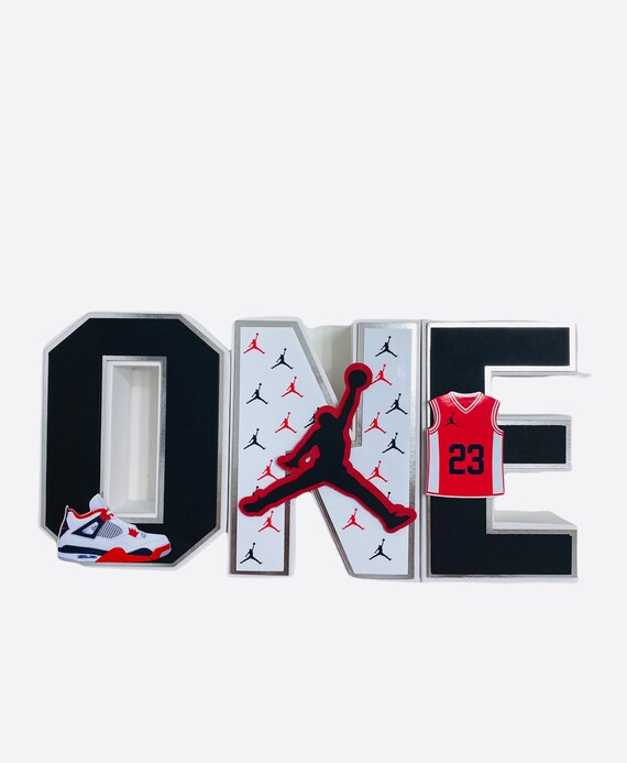 Jordan 3D Lettersjordansneaker Headjordan Partyjordan Etsy