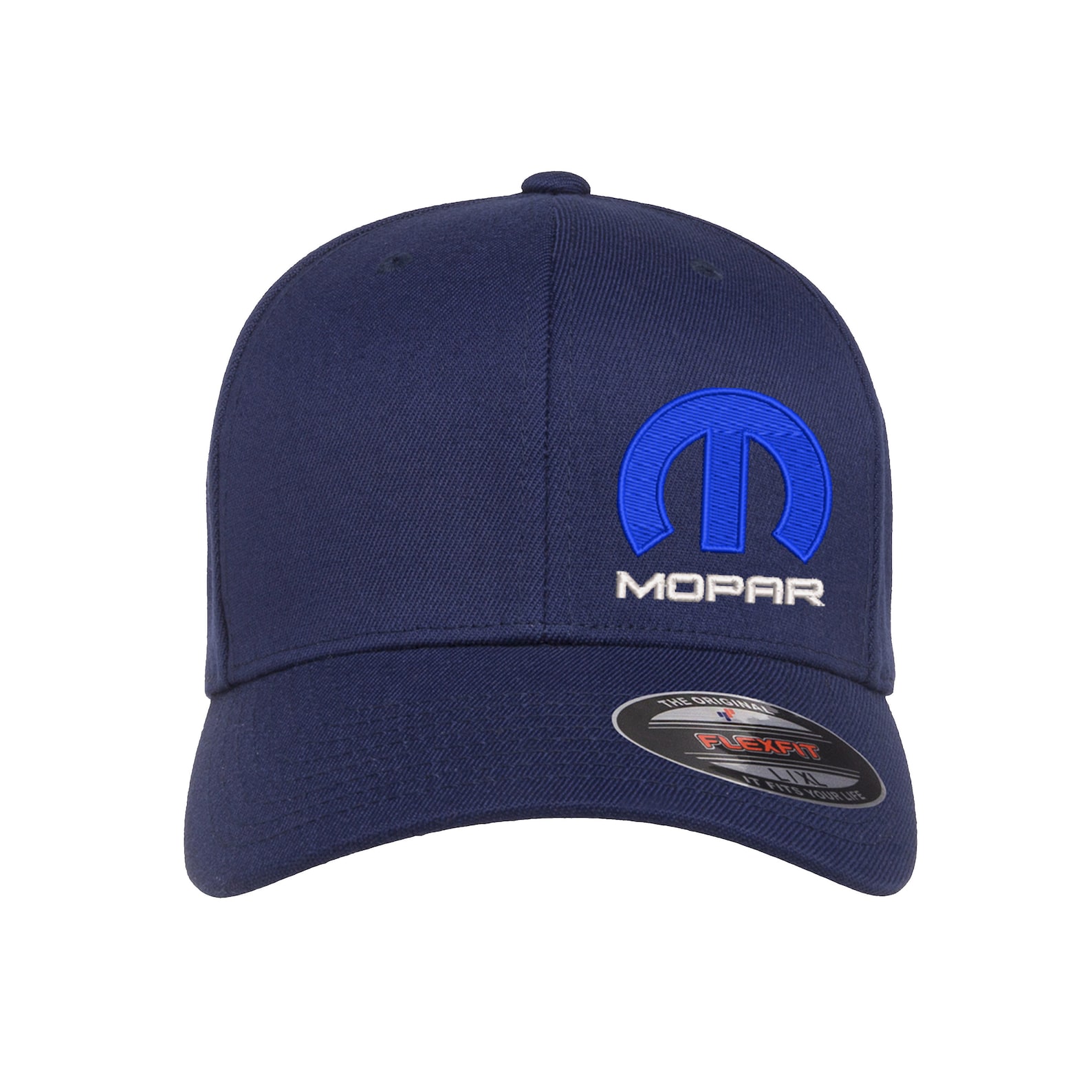 Mopar Hat Cap Fited Flexfit Black Color Embroidered Side Etsy