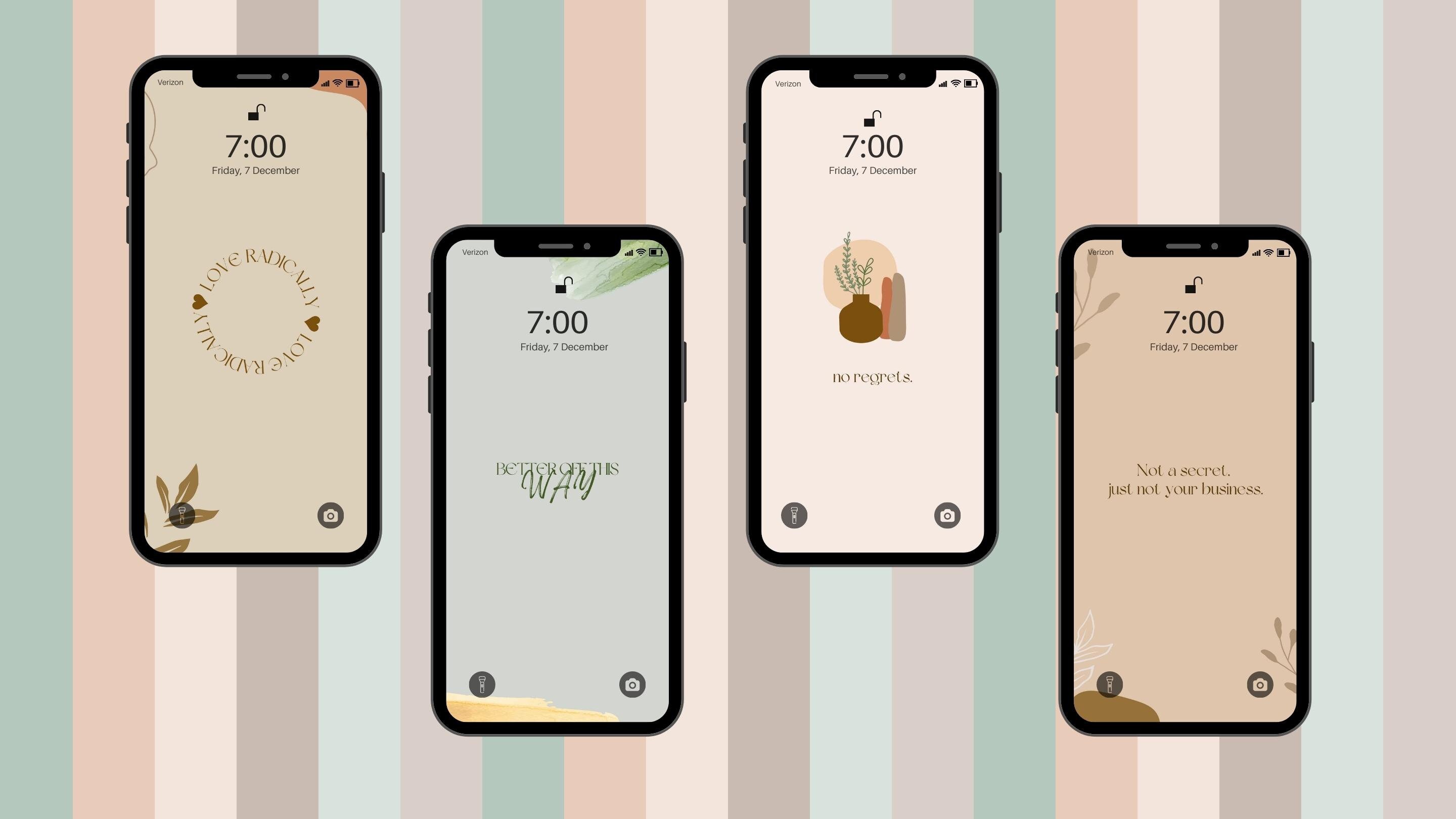 Aesthetic Pastel Warm Neutral Minimalist iPhone Wallpaper | Aesthetic