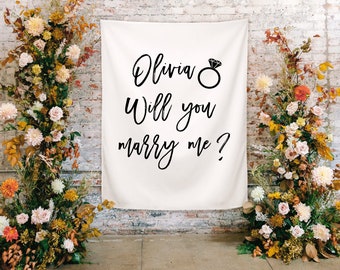 LOLOAJOY Burlap Will You Marry Me Banner for Pre-wedding Party Proposal Party Decoration Party Decorate Favor LOLOAJOY Burlap Will You Marry Me Banner for Pre-wedding Party Proposal Party Decoration Party Decorate Favor