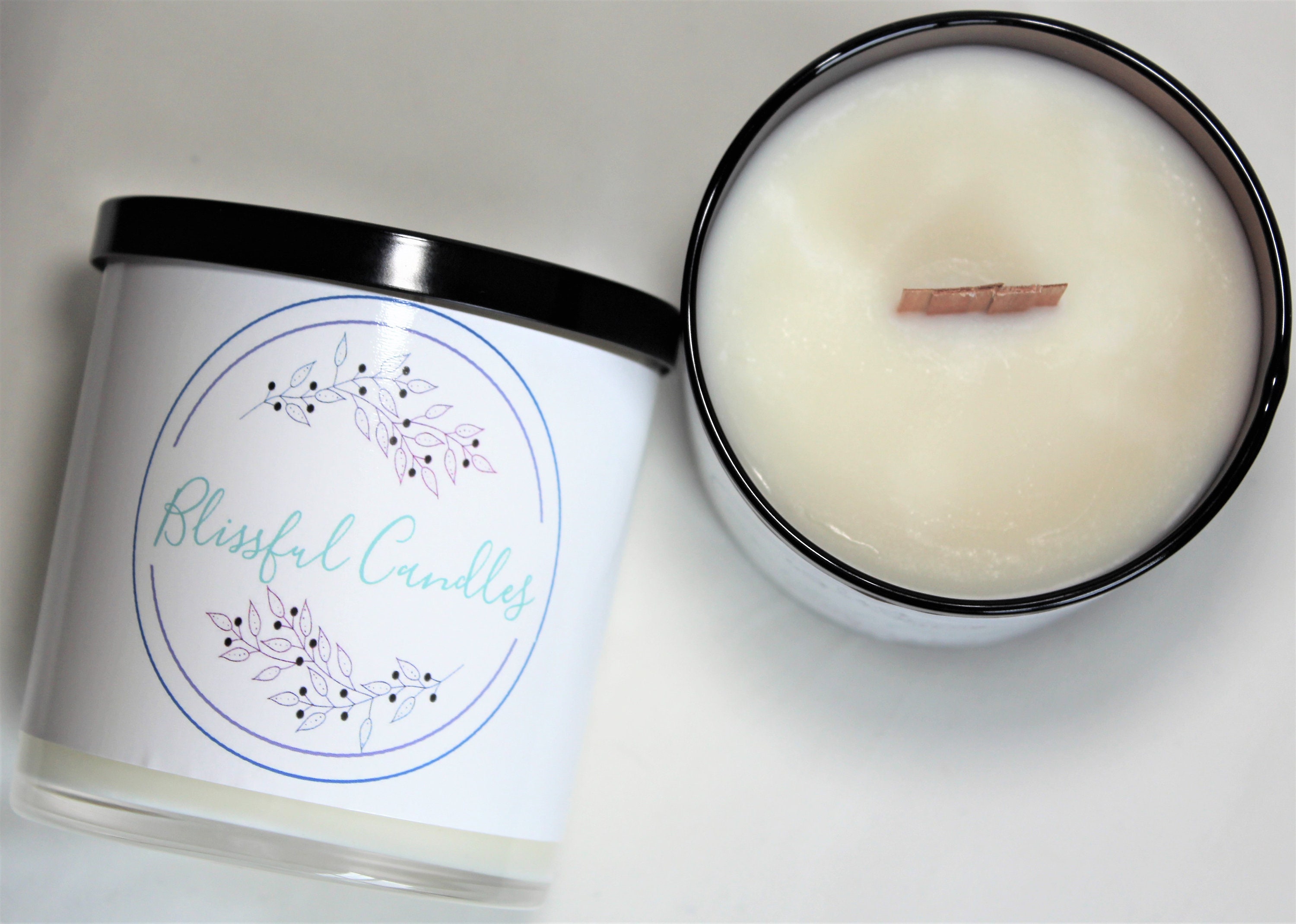 Soy Woodwick Scented Candles Glass Tumbler Jars Etsy