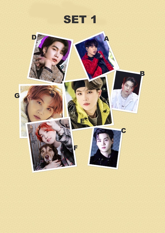 THE Abc's of BTS Suga Visuals - Etsy
