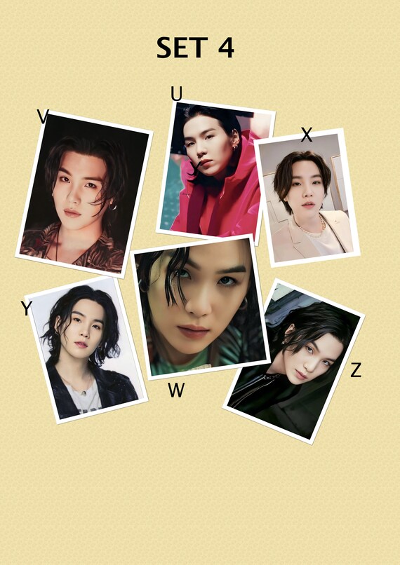 THE Abc's of BTS Suga Visuals - Etsy