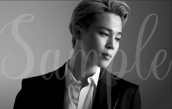 BTS Jimin photos in 4x6 or 8.5 x 11 - Etsy 日本