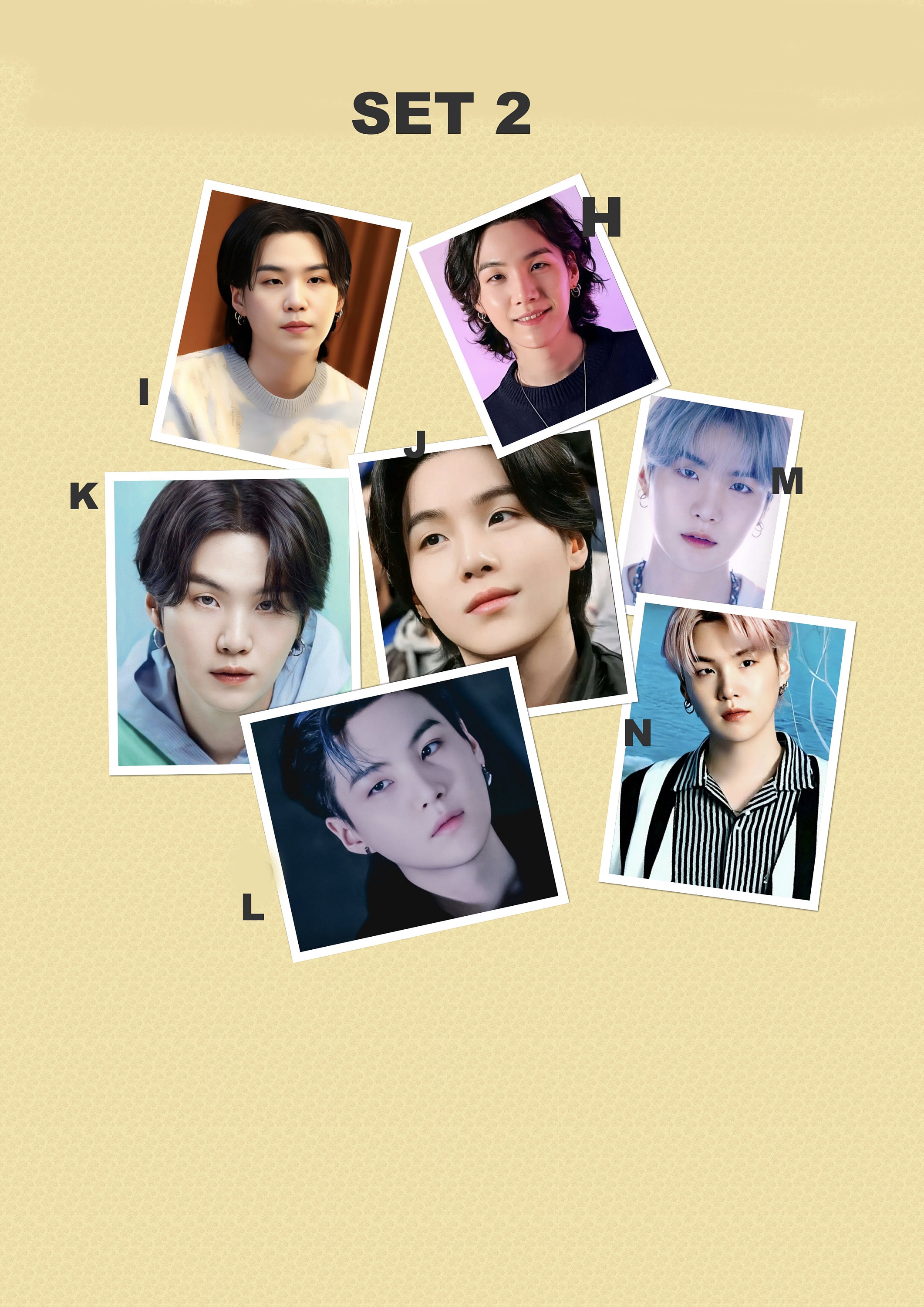 BTS♡SUGA✰V♡フォトアルバムキーリング・・2・・ BTS♡SUGA✰V♡フォトアルバムキーリング・・2・・ BTS♡SUGA✰V