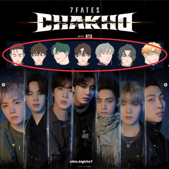 PHOTOS of Each Member on Their Own Page for the WEBTOON 7 Fates of