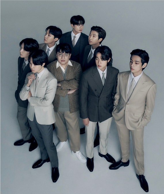 BTS and HYBE on the Cover of TIMES Magazine 4.11.22 - Etsy UK