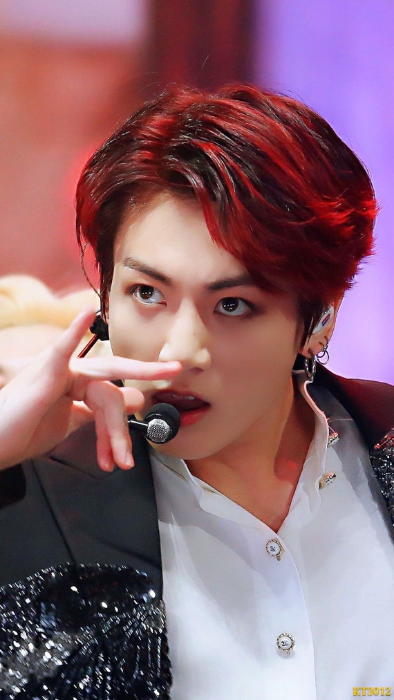 BTS Jungkook Hair Evolution, K-Pop Art - Etsy 日本