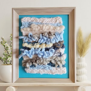 Framed woven art /Wall hanging / Wall decor / Wall hanging woven / Textile art / Wall Art / Handmade tapestry / Woven tapestries