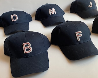 Initial hat Hand Embroidered Name| Custom Name Hat | Stitched T Hat | Personalized Hat | Personalized | Custom Hat, Adult Hat, Custom Hat,
