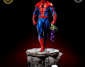 3D printed Spiderman figure