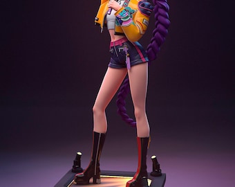 Rumi K POP Demon Hunters Figure 3D Printed