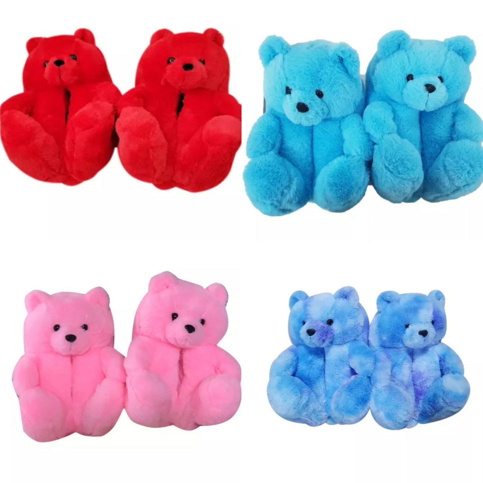 teddy bear slippers