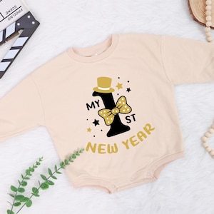 Baby First New Year, First New Years, Baby New Years Outfit, New Year New Baby, 2025 Baby Outfit, First new Years Gift, 2025 New Years