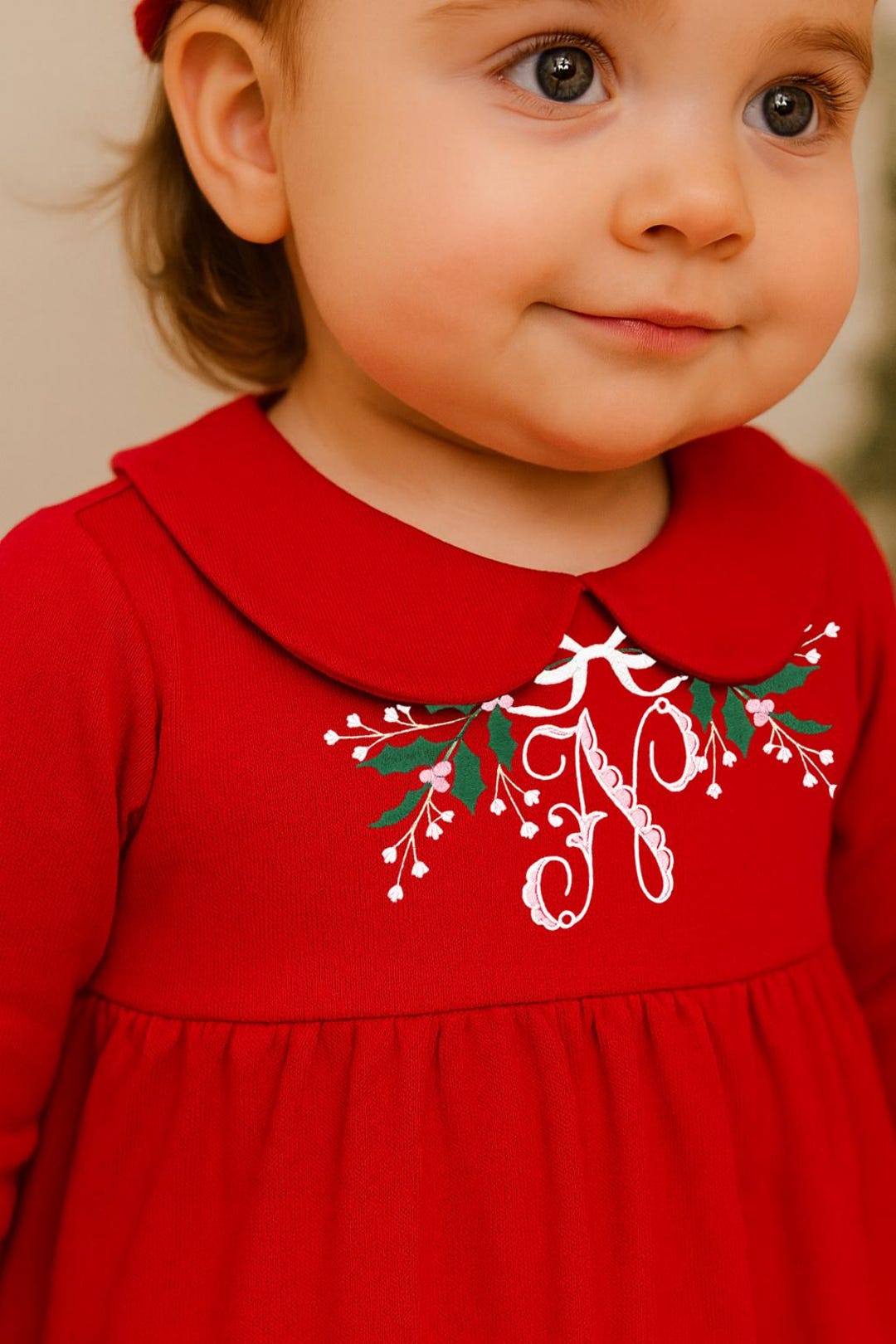 Generisch Kerstoutfit voor kleine kinderen, kerstjurk