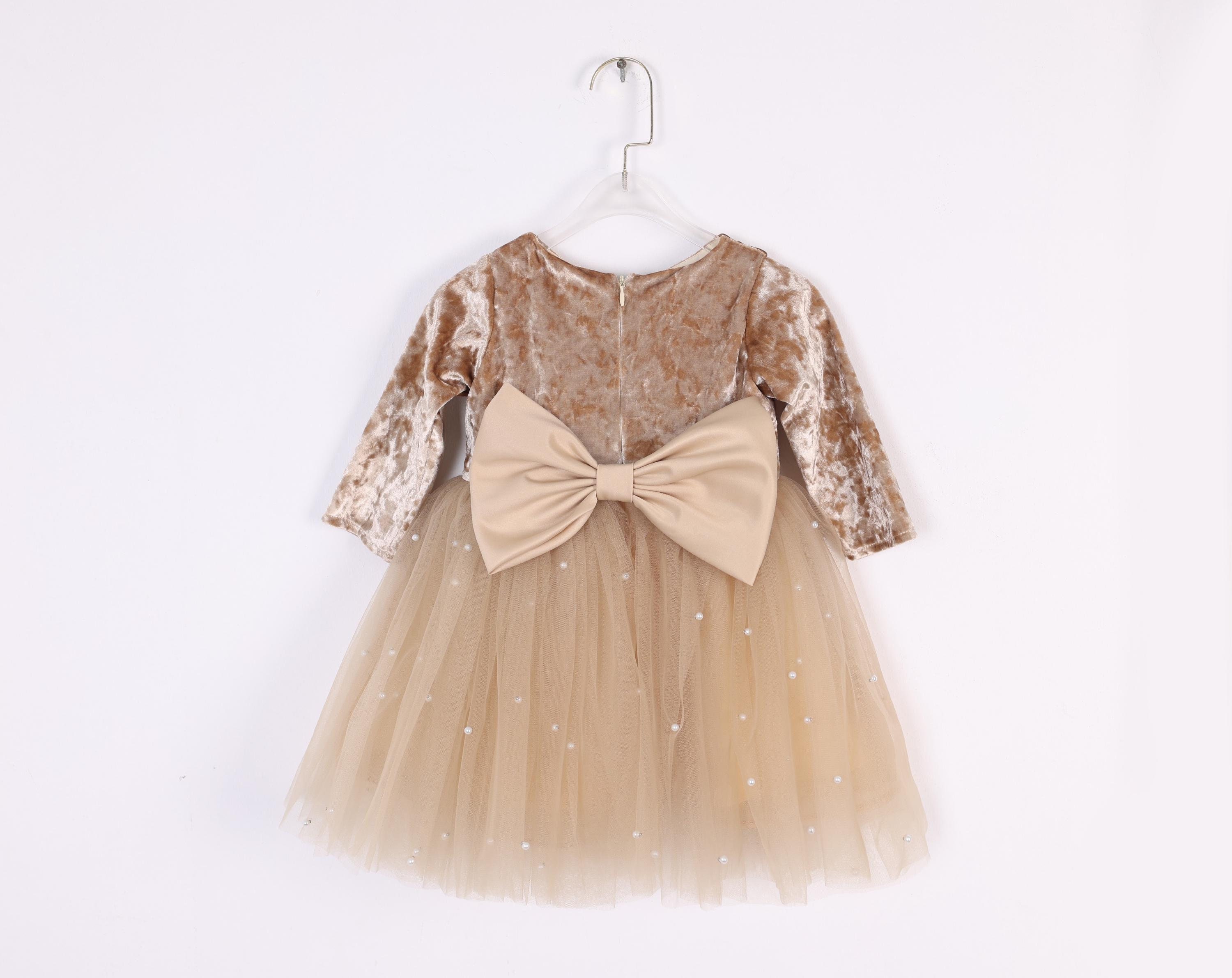 cream colored christmas dress Baby Christmas Outfit, Baby Christmas Dress, Toddler Christmas Dress, Ruffled Dress, Red, Cream and Sage Green Linen