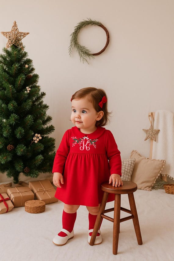 Generisch Kerstkostuum voor meisjes, Merry Christmas