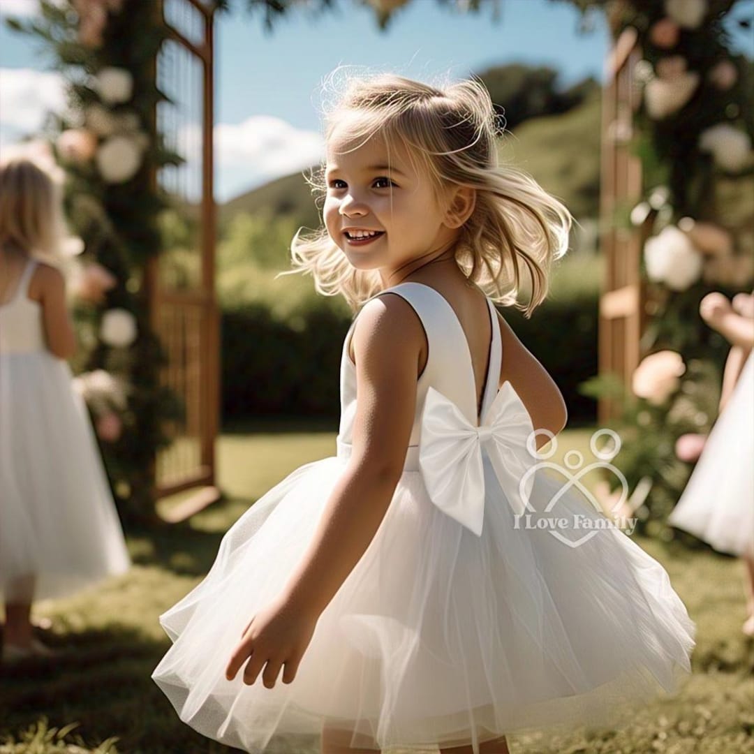 Baby Girl Satin Bodice Double Tulle Layer Dress by TIPTOP KIDS - AS5251S main image 1