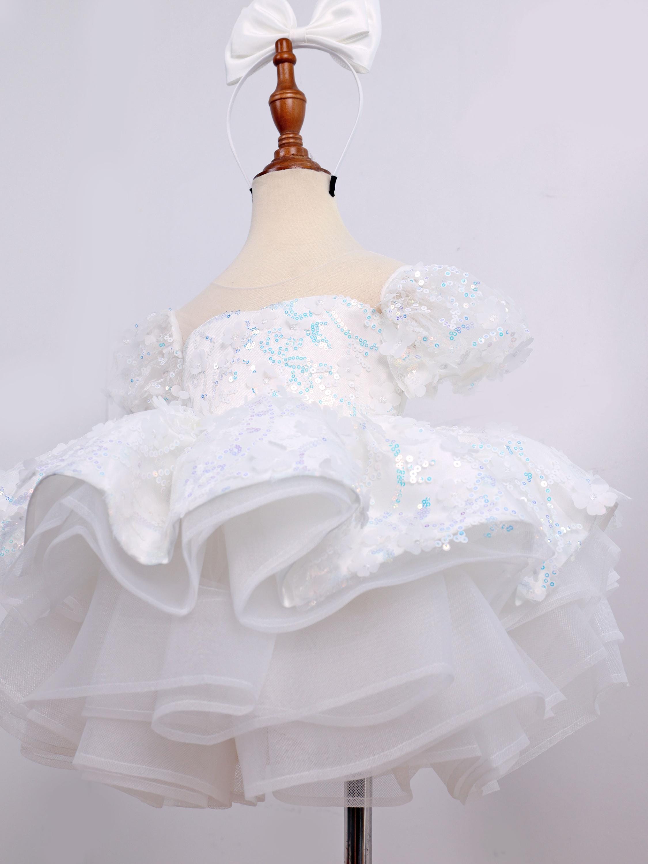 white dress short sleeves Velvi - Rhea Mini Dress - White