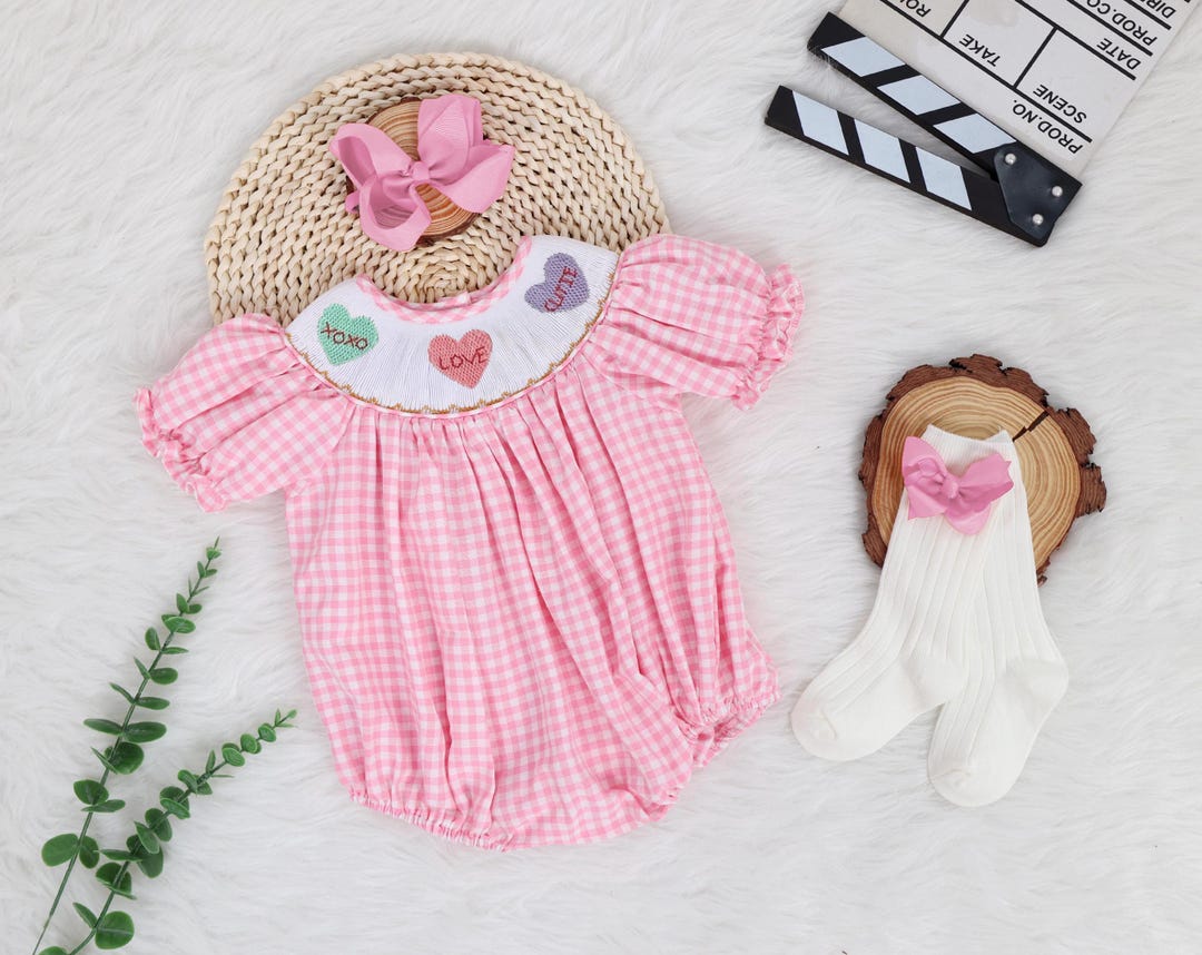 Beach Dates Cotton Smocked Pocketed Romper - Pink
