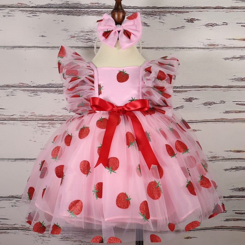 Red Baby Dress - Etsy