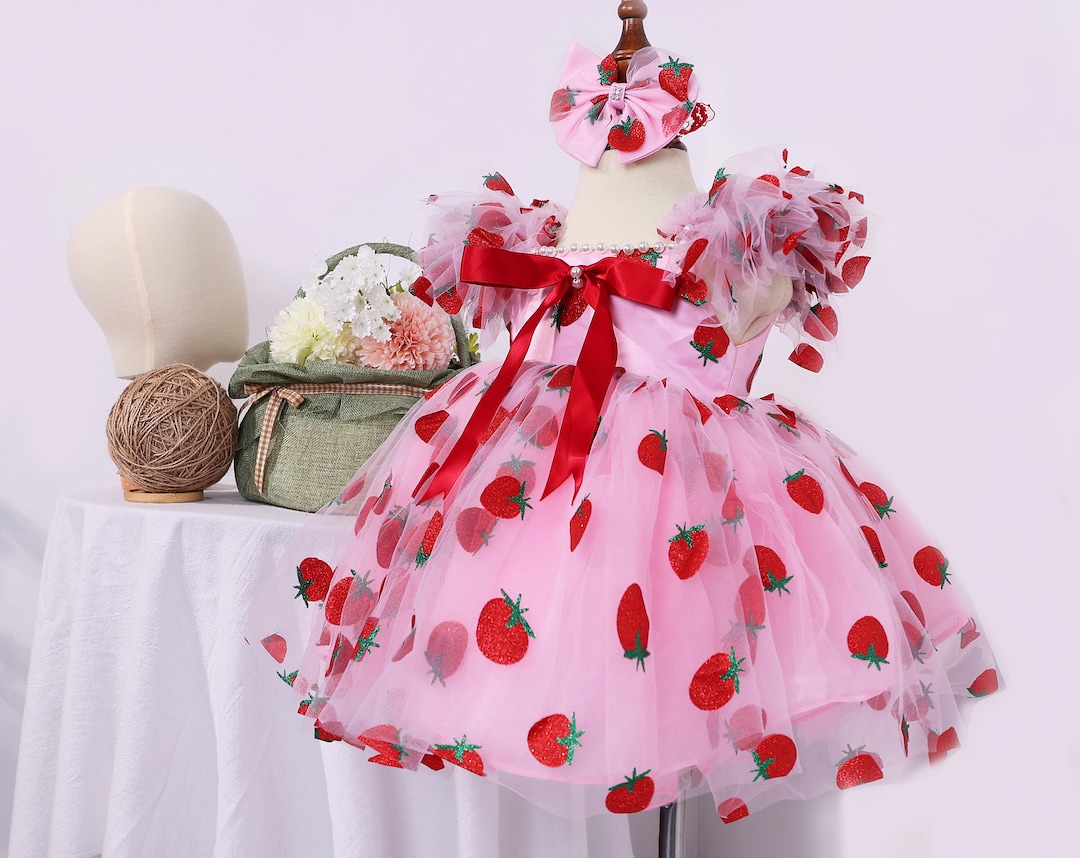strawberry design dress The Strawberry Dress