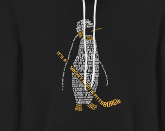 Mike Lange Penguins Hoodie - Pittsburgh Hockey