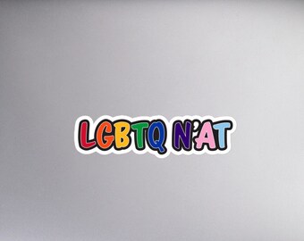 Pittsburgh LGBTQ N'AT Sticker