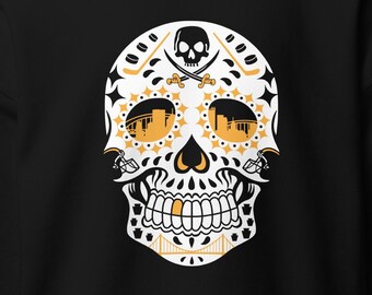 Pittsburgh Sugar Skull Crewneck Sweatshirt