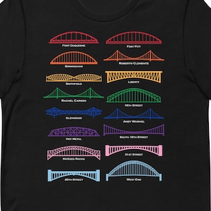 Pittsburgh Pride Bridges Shirt