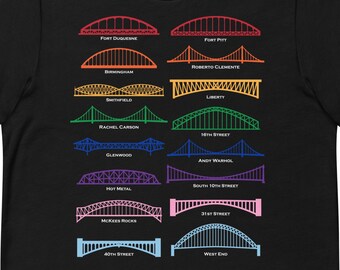 Pittsburgh Pride Bridges Shirt