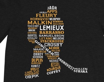 Pittsburgh Hockey Greats Long Sleeve Tee - Penguins
