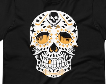Pittsburgh Sugar Skull T-Shirt - Pirates, Steelers, Penguins