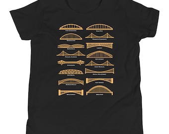 Youth Pittsburgh Bridges Tee